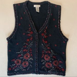yarn works sweater vest